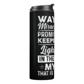 Waymaker Miracle Worker Promise Keeper Light Jesus Thermosbecher (Nach links gedreht)