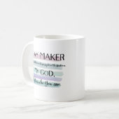 Waymaker mug kaffeetasse (Vorderseite Links)