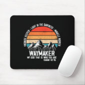 Waymaker My God That Who You Are Isaiah Bible Vers Mousepad (Mit Mouse)