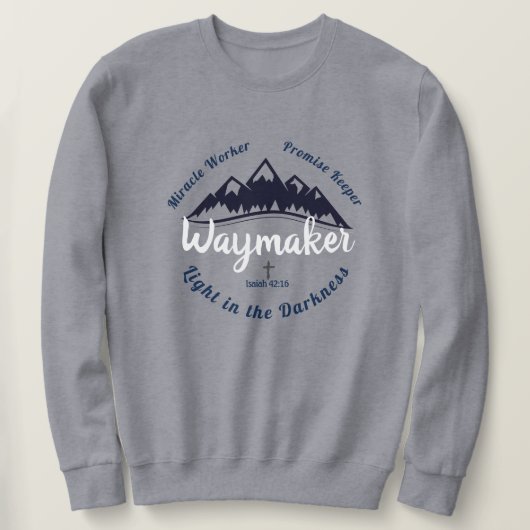 Waymaker Sweatshirt (Design vorne)