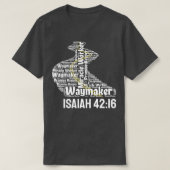 Waymaker Versprechen Bewahre Miracle Worker Christ T-Shirt (Design vorne)