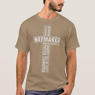 Waymaker Versprechen, die Miracle Worker Christlic T-Shirt
