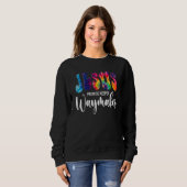 Waymaker verspricht, Jesus Christus, den Herrn übe Sweatshirt (Vorne ganz)