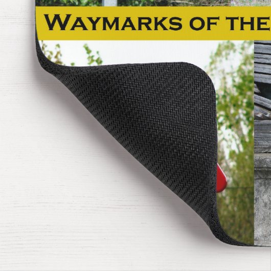 Waymarks des Camino Des Santiago Mousepad (Ecke)
