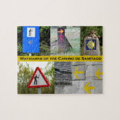Waymarks des Camino Puzzlespiels Puzzle (Horizontal)