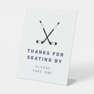 WAYNE Hockey Sport Thema Geburtstagsfavoriten Sockelschild