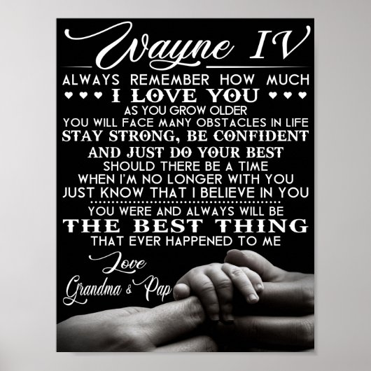 Wayne IV Poster (Vorne)