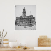 Wayne Landkreis Courthouse Poster (Küche)