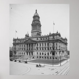 Wayne Landkreis Courthouse Poster