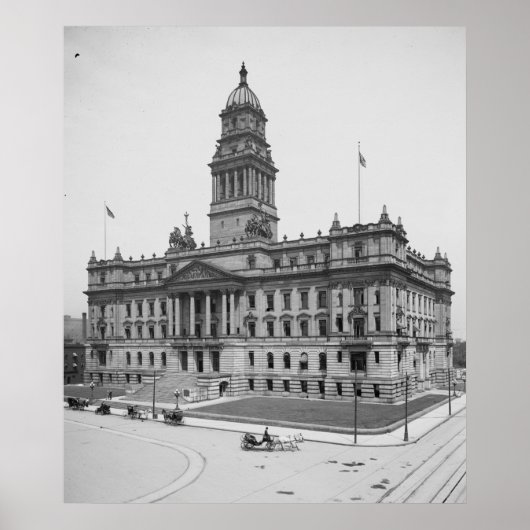 Wayne Landkreis Courthouse Poster (Vorne)