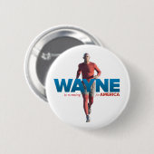 Wayne Messam läuft für Präsidenten Button (Vorne & Hinten)