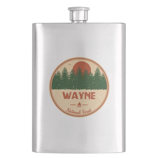 Wayne National Forest Flachmann (Vorderseite)