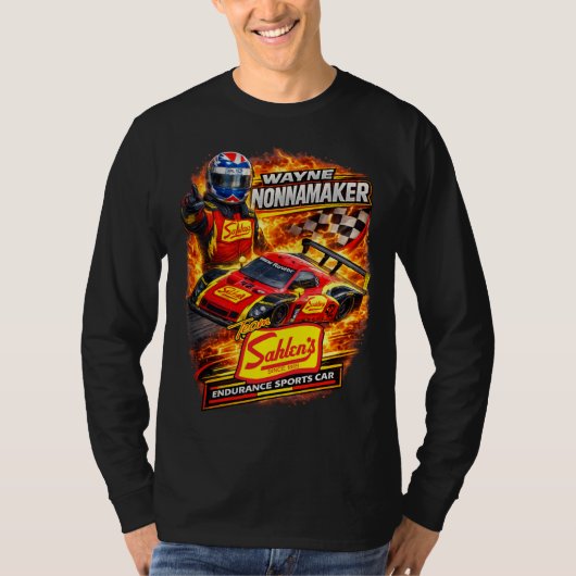 Wayne Nonnamaker - Fahrer T-Shirt (Vorderseite)