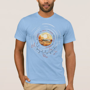 WAYNE-Peptid, Moon 4 mit benutzerdefiniertem Text, T-Shirt