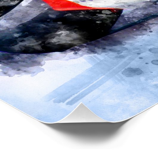 Wayne Rainey poster (Ecke)