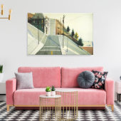 Wayne Thiebaud - 24. Straße - 1977 Leinwanddruck (Insitu (Wohnzimmer))