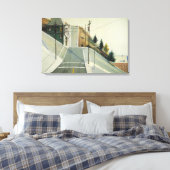 Wayne Thiebaud - 24. Straße - 1977 Leinwanddruck (Insitu (Schlafzimmer))