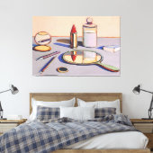 Wayne Thiebaud art Leinwanddruck (Insitu (Schlafzimmer))