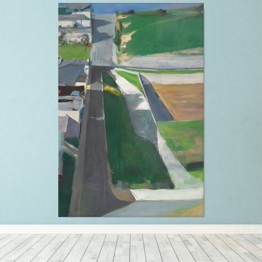 Wayne Thiebaud art Leinwanddruck (Insitu (Holzboden))