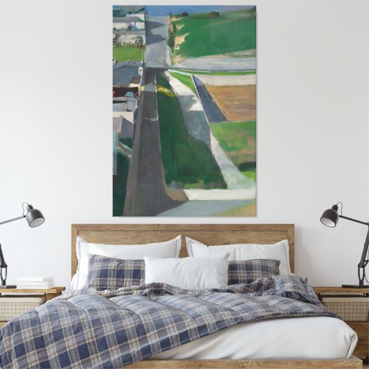 Wayne Thiebaud art Leinwanddruck (Insitu (Schlafzimmer))