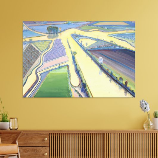 Wayne Thiebaud art Leinwanddruck (Insitu (Wohnzimmer))