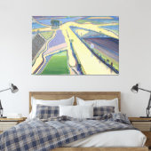 Wayne Thiebaud art Leinwanddruck (Insitu (Schlafzimmer))