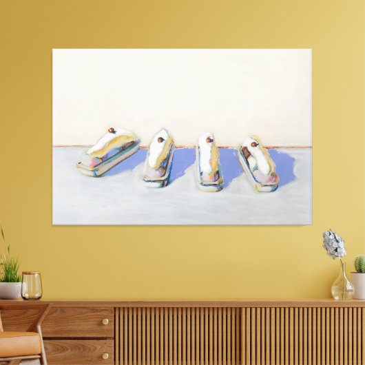 Wayne Thiebaud art Leinwanddruck (Insitu (Wohnzimmer))