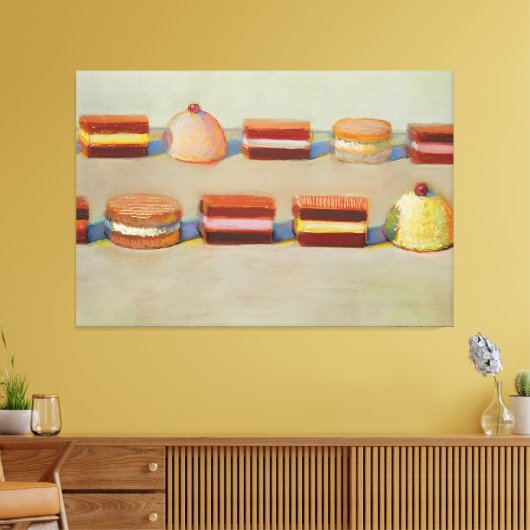 Wayne Thiebaud art Leinwanddruck (Insitu (Wohnzimmer))