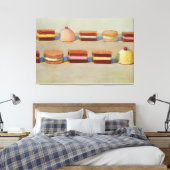 Wayne Thiebaud art Leinwanddruck (Insitu (Schlafzimmer))