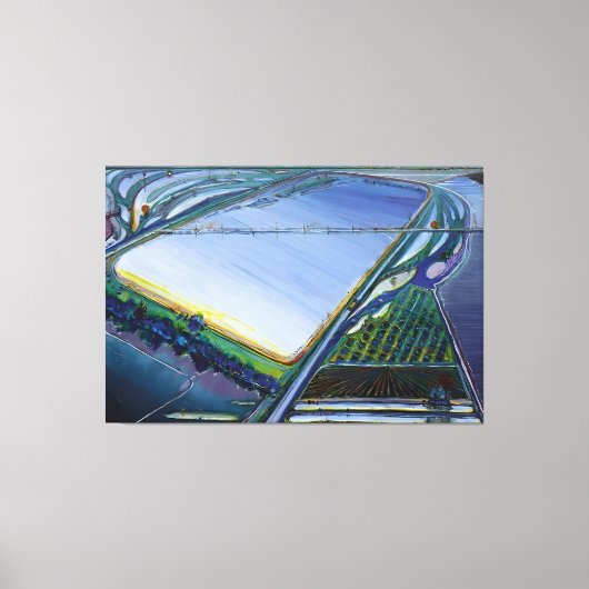 Wayne Thiebaud art painting Leinwanddruck (Vorderseite)