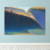 Wayne Thiebaud art painting Leinwanddruck (Insitu (Holzboden))