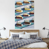 Wayne Thiebaud art work Leinwanddruck (Insitu (Schlafzimmer))