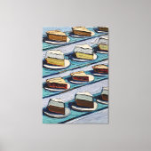 Wayne Thiebaud art work Leinwanddruck (Vorderseite)