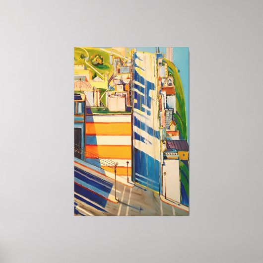 Wayne Thiebaud Gemälde Leinwanddruck (Vorderseite)