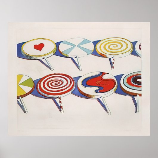 wayne thiebaud - große Sauger 1971 Poster (Vorne)