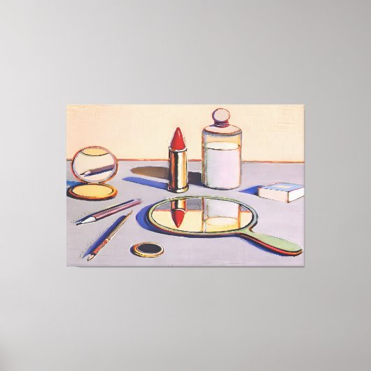 Wayne Thiebaud Kunst Leinwanddruck (Vorderseite)
