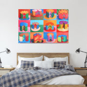 Wayne Thiebaud Kunst Leinwanddruck (Insitu (Schlafzimmer))