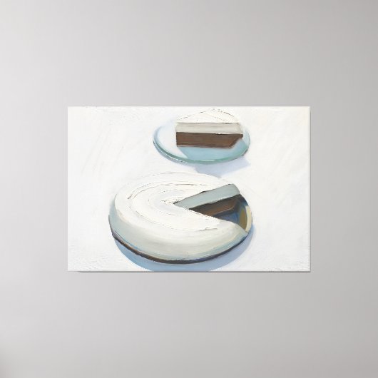 Wayne Thiebaud Kunst Leinwanddruck (Vorderseite)