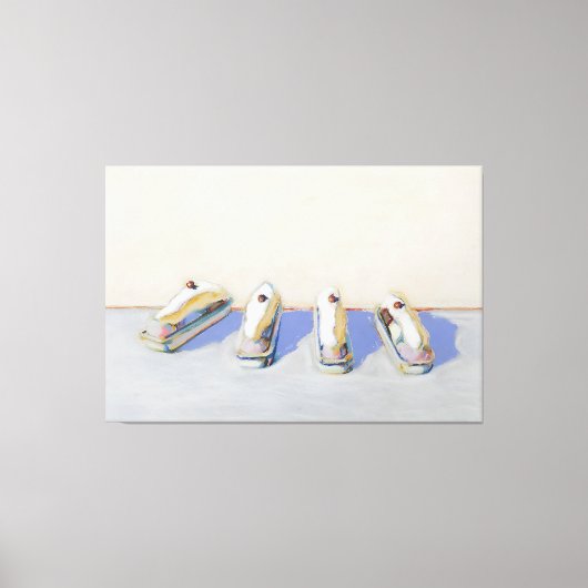 Wayne Thiebaud Kunst Leinwanddruck (Vorderseite)