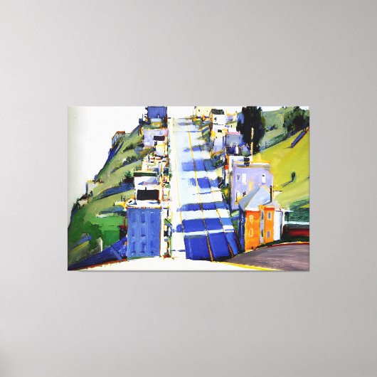 Wayne Thiebaud Kunststil Leinwanddruck (Vorderseite)
