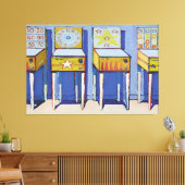 Wayne Thiebaud Kunststil Leinwanddruck (Insitu (Wohnzimmer))