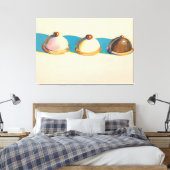 Wayne Thiebaud Kunststil Leinwanddruck (Insitu (Schlafzimmer))