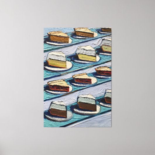 Wayne Thiebaud Kunstwerk Leinwanddruck (Vorderseite)