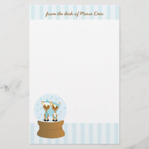 Wayne und Marie Deer Briefpapier