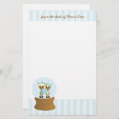 Wayne und Marie Deer Briefpapier (Vorne/Hinten)