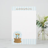 Wayne und Marie Deer Briefpapier (Stehend Vorderseite)