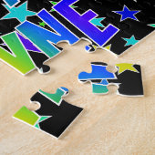 "WAYNE" Vorname, Spaß "GLÜCKLICHER GEBURTSTAG" Puzzle (Seite)