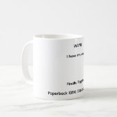 Wayne-Zitat in Endlich Zusammen Kaffeetasse (Vorderseite Links)