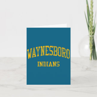 Waynesboro High School HS Waynesboro PA Vintage-Ar Karte