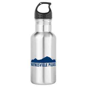Waynesville North Carolina Bitte Edelstahlflasche